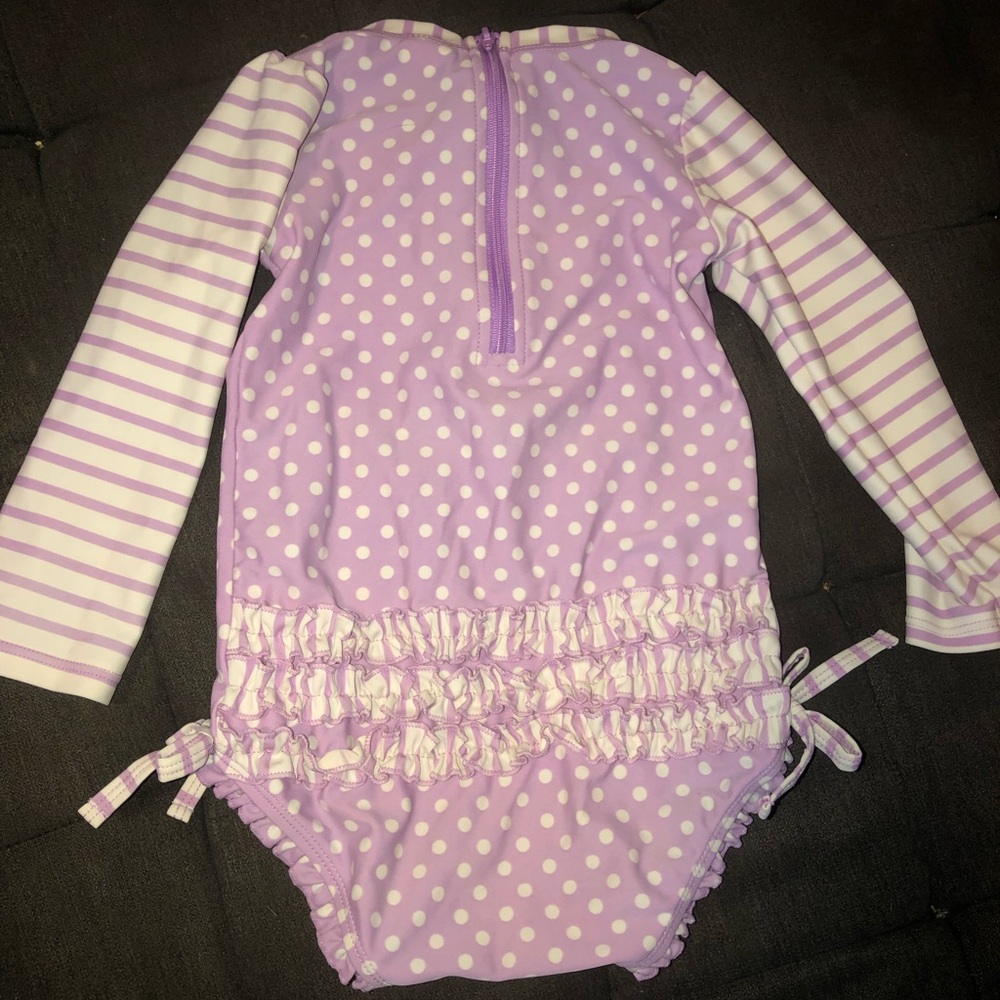 EEL Monogram Ruffle Butts swimsuit - Picture 4 of 4